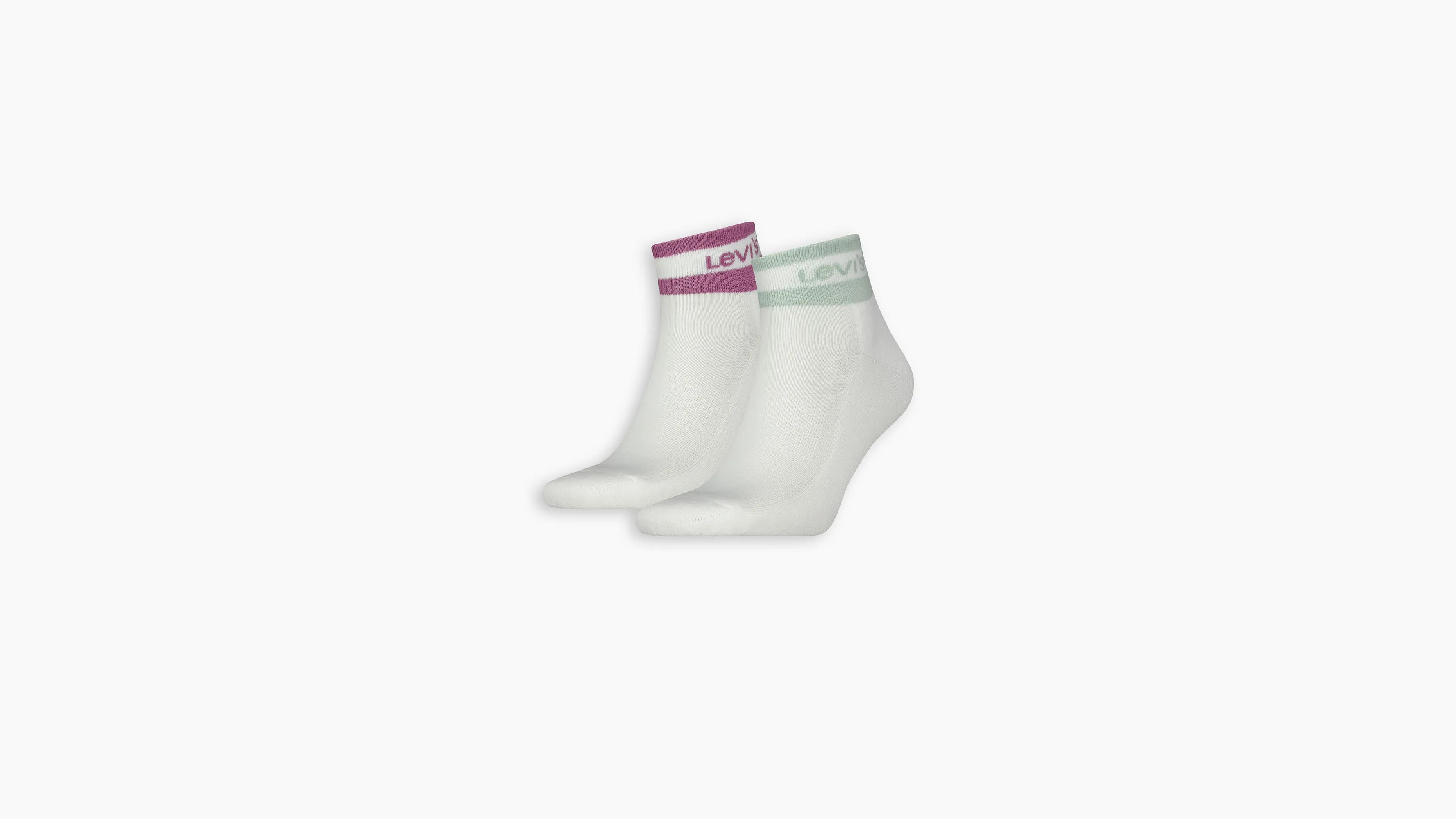 Calcetines Sport Stripe De Altura Estándar Levi's®: Paquete De 2 Pares